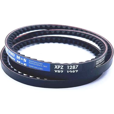 Courroie type trapézoïdale crantée XPZ1287