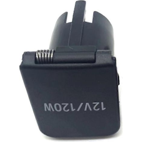 12V AC Zigarettenanzünder-Steckdosenabdeckung vorne/hinten für GX460, LX570 - Vordere Reihe - Steckdosenabdeckung.