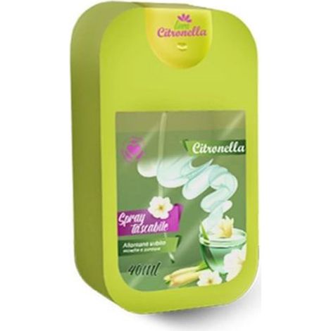 TrAdE Shop Traesio - Set 16pz Spray Tascabile Alla Citronella Da 40ml Repellente Naturale Mosche Zanzare 034217 - (1/2)