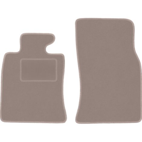 Tapis avant beiges pour : Mini Cooper II R57 cabriolet (2006-2013)