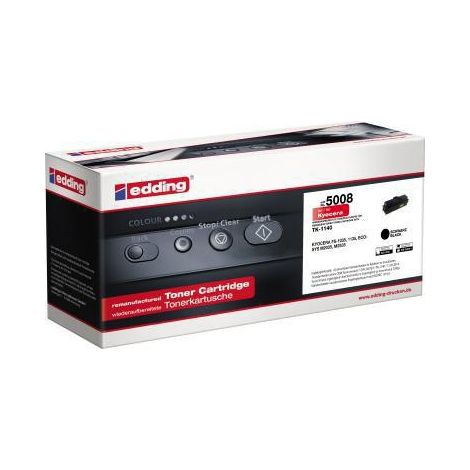 Toner kein Originalzubehör Kompatibel mit: KYOCERA TK-1140 EDD-5008 ca. 7.200 Seiten schwarz (1/3)