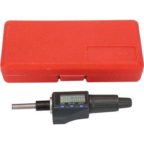 Tête de micromètre numérique 0,001 mm, unité de support de tête de micromètre électronique 0-25 mm, convertisseur (1/5)