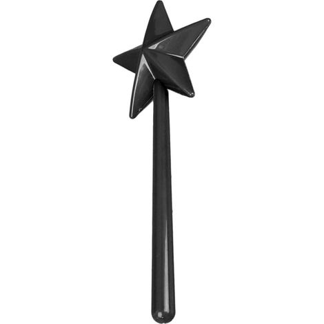 Baguette salière poivrière ABS 3 trous épice rechargeable outil assaisonnement cuisine déco Noël Halloween noir (1/5)