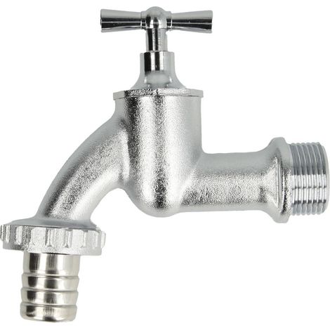 Robinet d’écoulement 3/4’’ FM x 19 mm laiton chromé ( modèle export France)