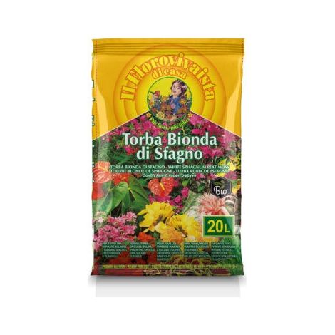 Torba Bionda Di Sfagno Terriflora Lt 20 - 1 Pz