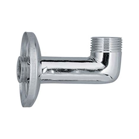 CURVETTA 90  ° X DOCCETTA - OTTONE CROMATO 1/2M- 4 pezzi