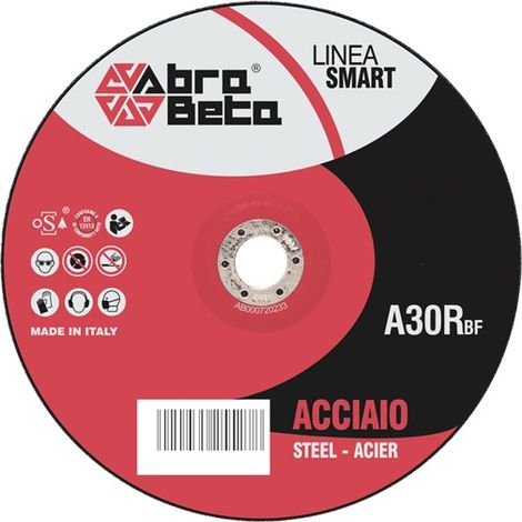 DISCO TAGLIO SMART ROSSO 125X3,2MM PER ACCIAIO