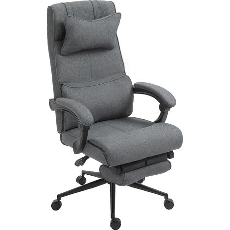 Vinsetto Sedia Ergonomica da Ufficio e Studio Altezza Regolabile con Poggiatesta (1/5)
