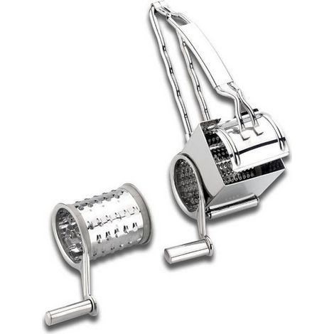 Lacor 60335 râpe à fromage inox tambours interchangeables