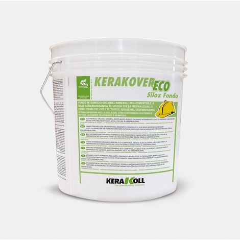 Fondo kerakover eco silox fondo per interni ed esterni 4 lt