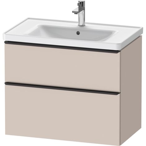 Conjunto de muebles D-Neo, lavabo con mueble bajo, colgado en la (1/4)