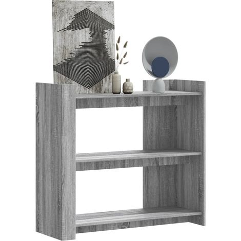 Konsolentisch Grau Sonoma 100x35x90 cm Holzwerkstoff