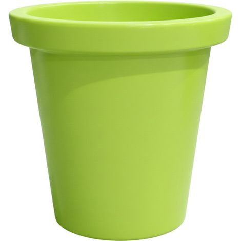 Plast'Up Rotomoulage – Pot de fleurs rond 420L – Dimensions 100x100x100 cm – Polyéthylène rotomoulé – Résistant aux chocs et aux UV (1/4)
