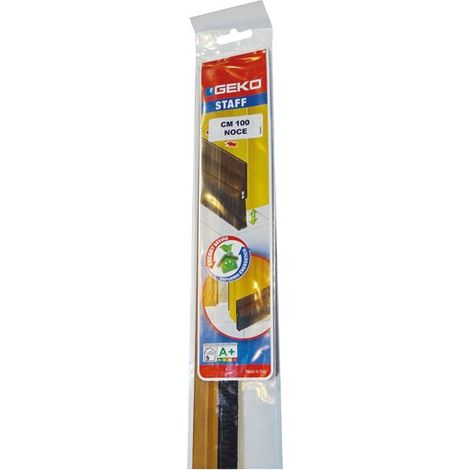 Fondo porta adesivo in PVC + spazzola 98cm Noce - Geko