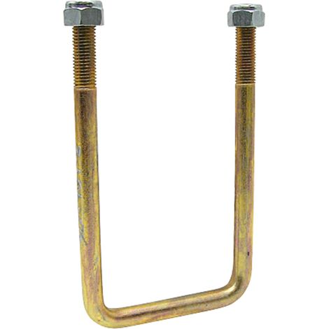 Boulon en U avec écrou M12x1,75 classe 8,8 pour cultivateur agricole 30-101-6