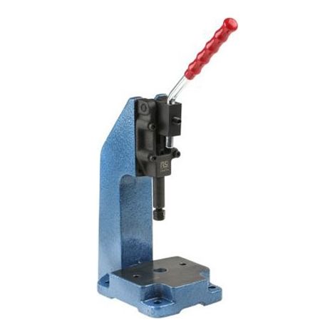 Rs Pro – Presse manuelle d'établi 0.6t – Pression de sortie 0.6 tonnes – Pour bois dur et teck – Commande manuelle pour précision (1/4)