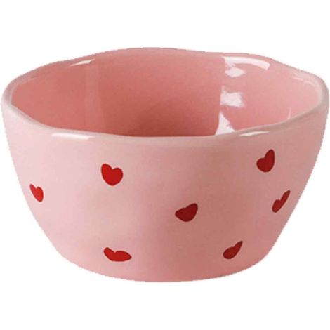 Service de table en céramique de la série Hand Peading Pattern et Tender Love, vaisselle de grande valeur pour la maison, plats à riz (1/5)