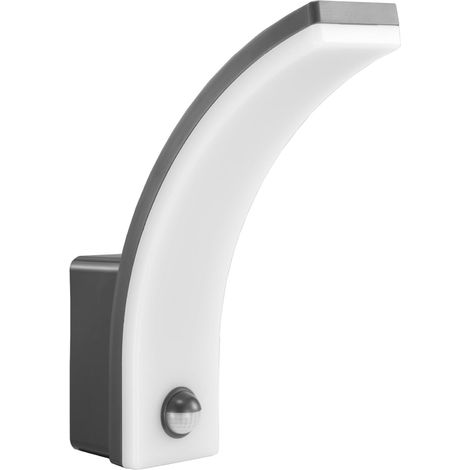 MACLEAN MCE512 APPLIQUE LED AVEC DÉTECTEUR DE MOUVEMENT PIR, ÉCLAIRAGE MURAL POUR INTÉRIEUR ET EXTÉRIEUR, APPLIQUE MURALE, 20 W,