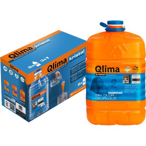 Qlima Combustibile Liquido KRISTAL - Confezione 20 Lt - Combustibili per Stufe