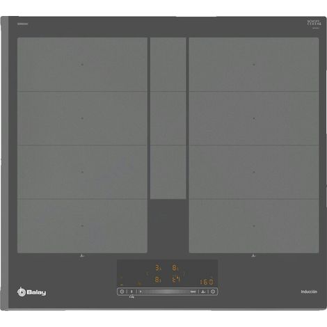 Induktionskochfeld balay 3EB960AH grau 60 cm zwei Kochzonen (1/5)