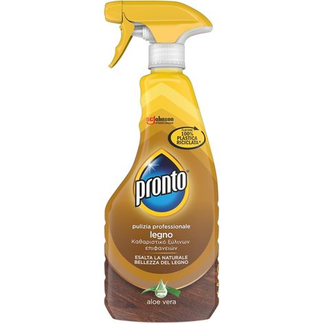 PRONTO TRIGGER LEGNO ESALTA LA NATURALE BELLEZZA DEL LEGNO FRAGRANZA ALOE VERA 1 CONFEZIONE DA 500 ML