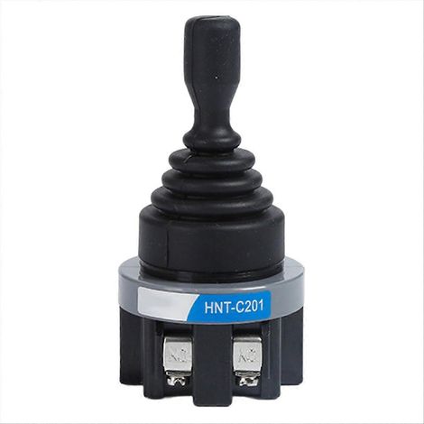 Joystick à bascule monolevier à 2 positions, 30 mm, interrupteurs à bascule, réinitialisation momentanée, interrupteur à verrouillage automatique (1/5)