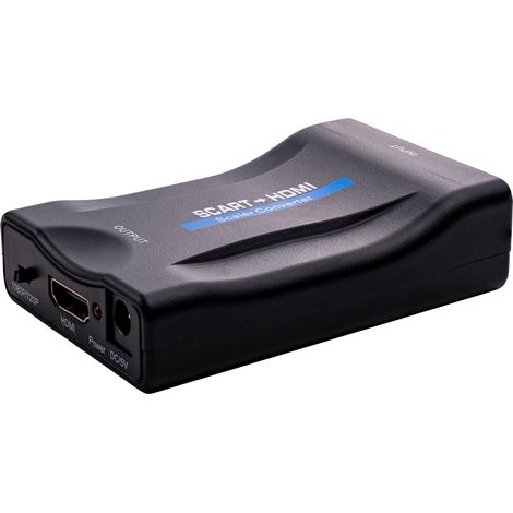 La PÉRITEL vers HDMI Converter 1080p Adaptateur-Noir (1/4)