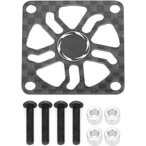 Cache-ventilateur en fibre de carbone compatible avec les moteurs à commande à distance et les ventilateurs à vitesse variable, 40 mm, haute qualité (1/5)