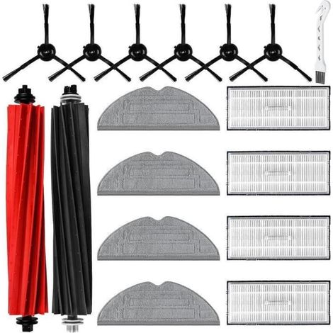 Accessoires pour aspirateur - - S8/S8+/S7 MaxV Ultra/S7 Pro Ultra - Pack de 17 - Noir - Mixte YYV (1/4)