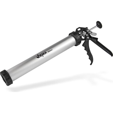 Alu Kartuschenpistole Kartuschenpresse Silikonspritze 600ml 380mm Silikonpistole (1/4)
