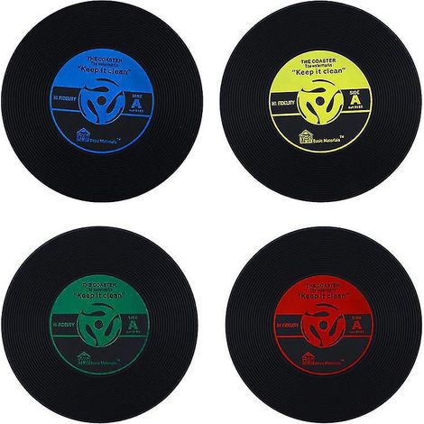 Lot de 8 tapis de tasse en vinyle (1/3)