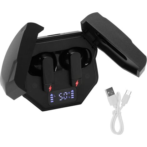 Casque de traduction Bluetooth 5.3 noir, réduction de bruit, son stéréo, 144 langues, écouteurs traducteurs multifonctions (1/5)