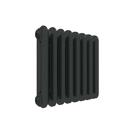 Radiateur fonte noir sans pieds - Hauteur 660mm - Longueur 360mm - 644 watt - 4 éléments - PLA860/360FB3
