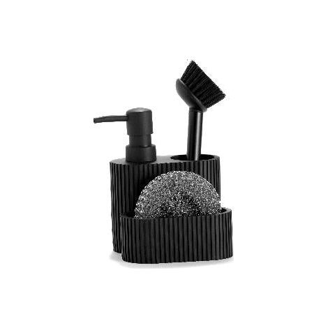 ANDREA HOUSE CC71089 Dispensador 3/1 Poli Ngr 11,5X11X19 - ref: CC71089
