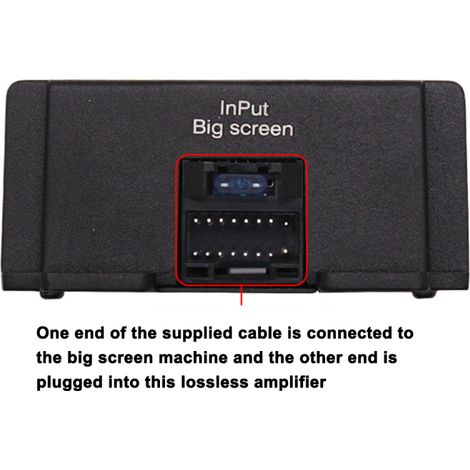 Amplificateur DSP 4 canaux pour voiture, 80 W x 4, processeur de son numérique classe A/B pour autoradio Android (1/5)