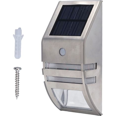 murale solaire à détection de présence PIR haute sensibilité (1/5)