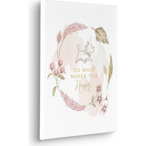 Komar Canvasbild Disney Aristocats Do What Makes You Happy - 40 x 30 cm - Bild auf Keilrahmen (1/2)