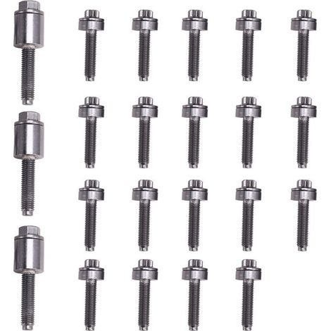 Juego de 22 tornillos de aluminio para tapa de válvulas 11120409288 para E60, E61, E90, E91 y Z4