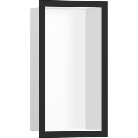 hansgrohe XtraStoris Individual Niche murale blanc mat avec cadre (1/5)