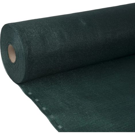 Sichtschutznetz, Windschutznetz 1,5m x 50m, HDPE, grün, Zaunblende (1/5)