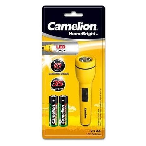 Camelion Torche à main LED noir 35 lumens compacte