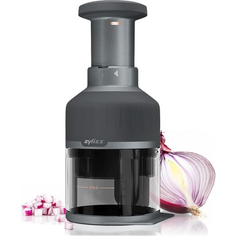 Hachoir Manuel, Mini Hachoir Oignon, Acier Inoxydable (1/5)
