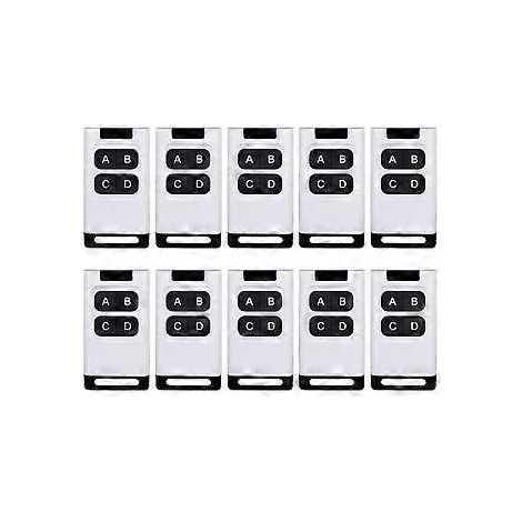 Lot de 10 duplicateurs de télécommandes 315 MHz pour porte de garage, projecteur de voiture électrique (1/5)