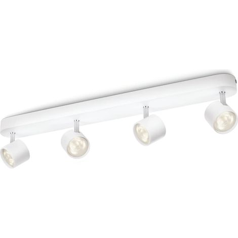 myLiving Focos LED Star 4x4,5 W blanco 562443116 Philips