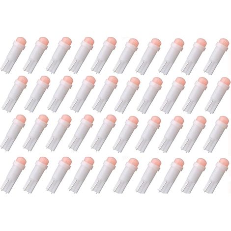 Ampoules blanches pour voiture -  - Tableau de bord, clignotants, groupe d'instruments, voyant de la jauge - 1 W, 12 V