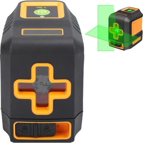 Niveau laser miniature T04, projecteur de lignes LD portable à lumière verte pour extérieur, étanche IP54 (1/5)