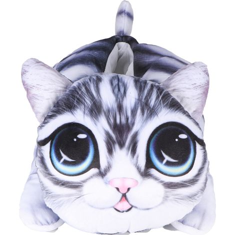 Boîte à Mouchoirs en Forme de Chat ou Chien 3D pour Voiture - Accessoire Déco Automobile et Fournitures pour Amélioration de l'Intérieur (1/5)