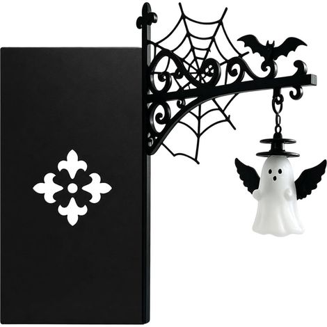 Lanterne fantôme pour étagère à livres, lanterne décorative fantastique pour coin lecture, décoration littéraire pour bibliothèque (1/5)