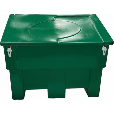 Bac de stockage de denrées animales/multi-usages 300l avec grenouillères