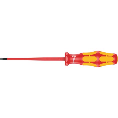 Destornillador plano VDE 160iS de 3,5 x 0,6 x 100 mm, destornillador Wera